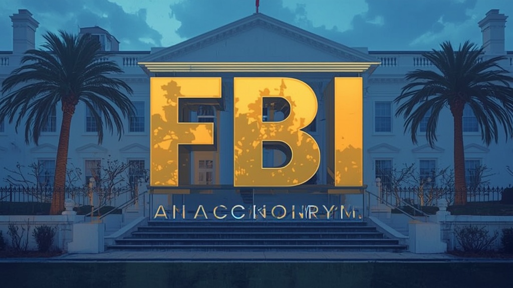 Is FBI an Acronym? The Word Itself Doesn't Know.
