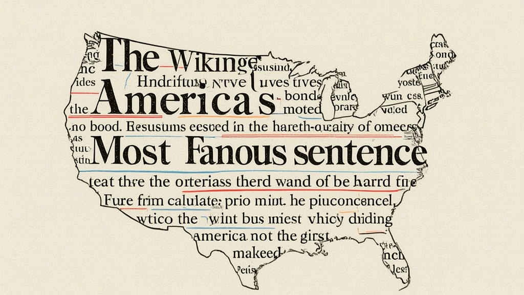 The Viking Word Hiding in America's Most Famous Sentence